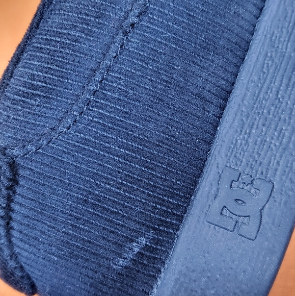 DC Villain Courdoroy Skate Shoes Black/Black size M8 W9.5-10 EUC - Picture 6 of 6